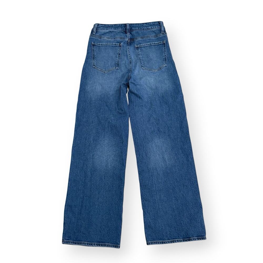 Quince Bella Relaxed Stretch Straight Jeans 28 Atlantic Blue Organic Cotton - Picture 6 of 10
